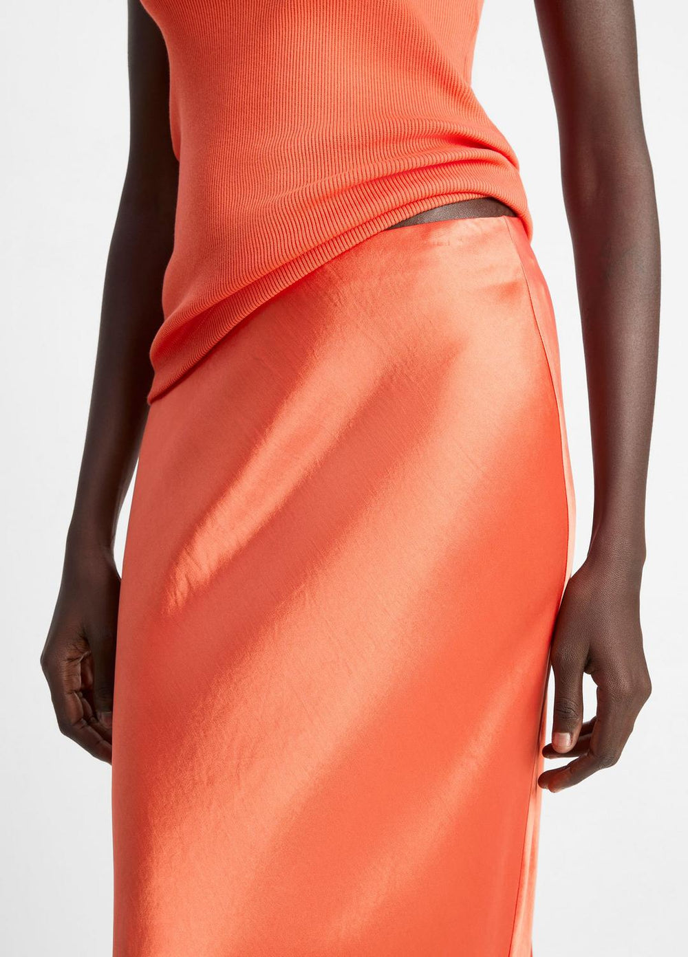 Satin Maxi Skirt in Dresses & Skirts | VINCE Sale