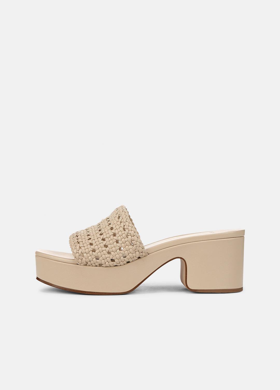 Margo Woven Leather Platform Sandal in Shoes | VINCE Sale