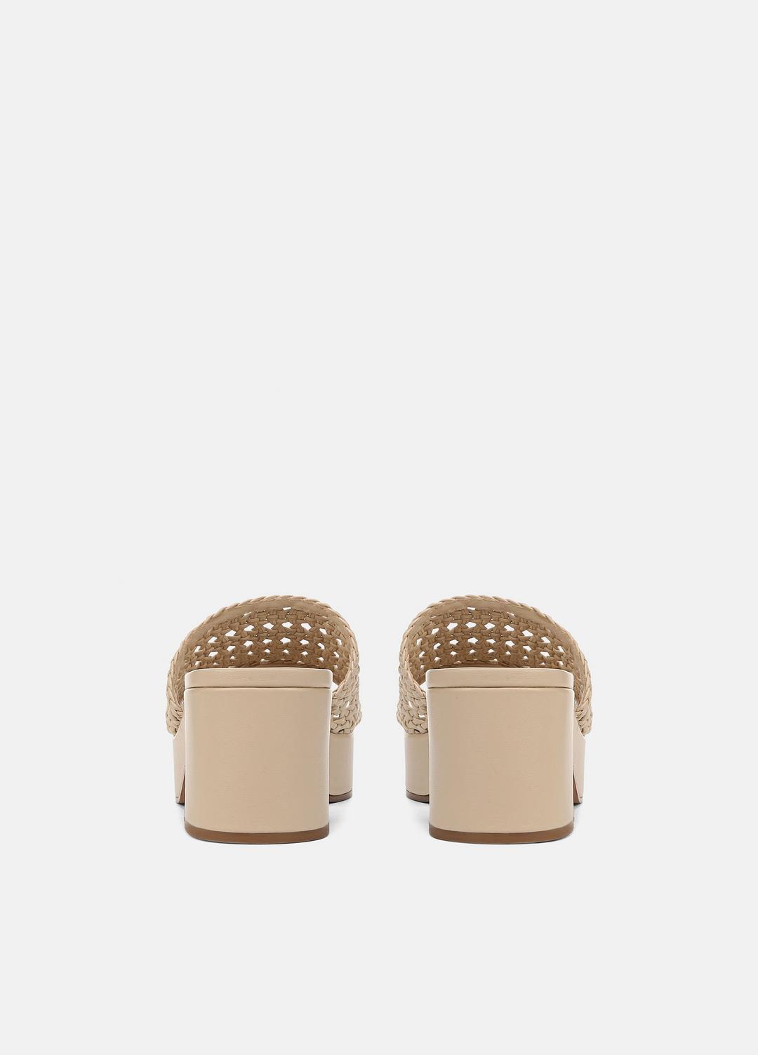 Margo Woven Leather Platform Sandal in Shoes | VINCE Sale