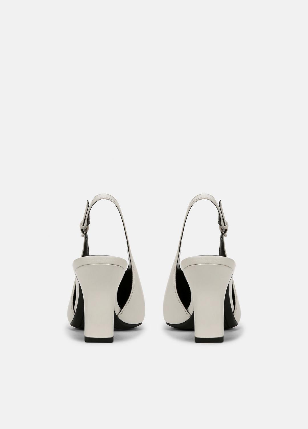 Devi Leather Slingback Pump in Shoes | VINCE Sale