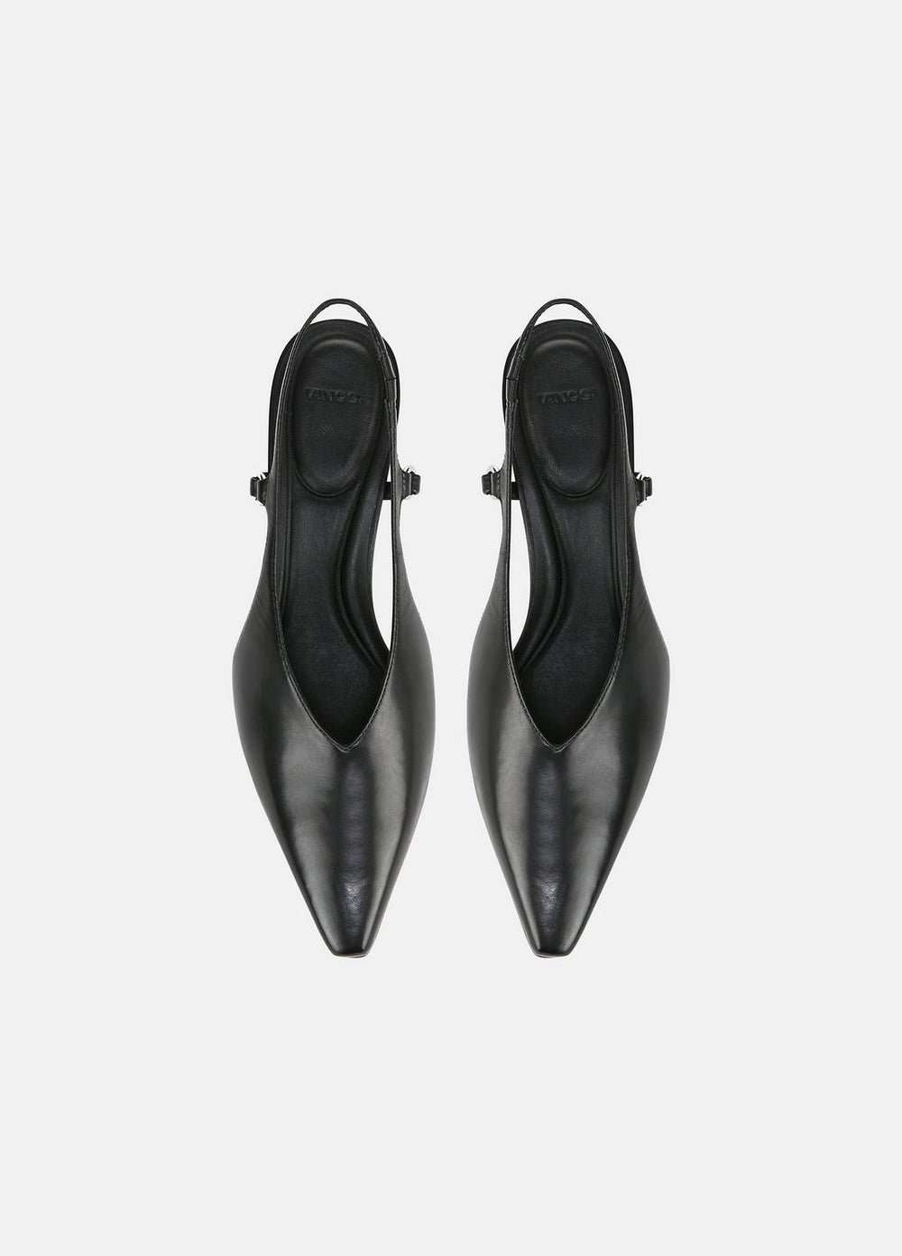 Sabrina Leather Slingback Kitten Heel in Shoes | VINCE Sale