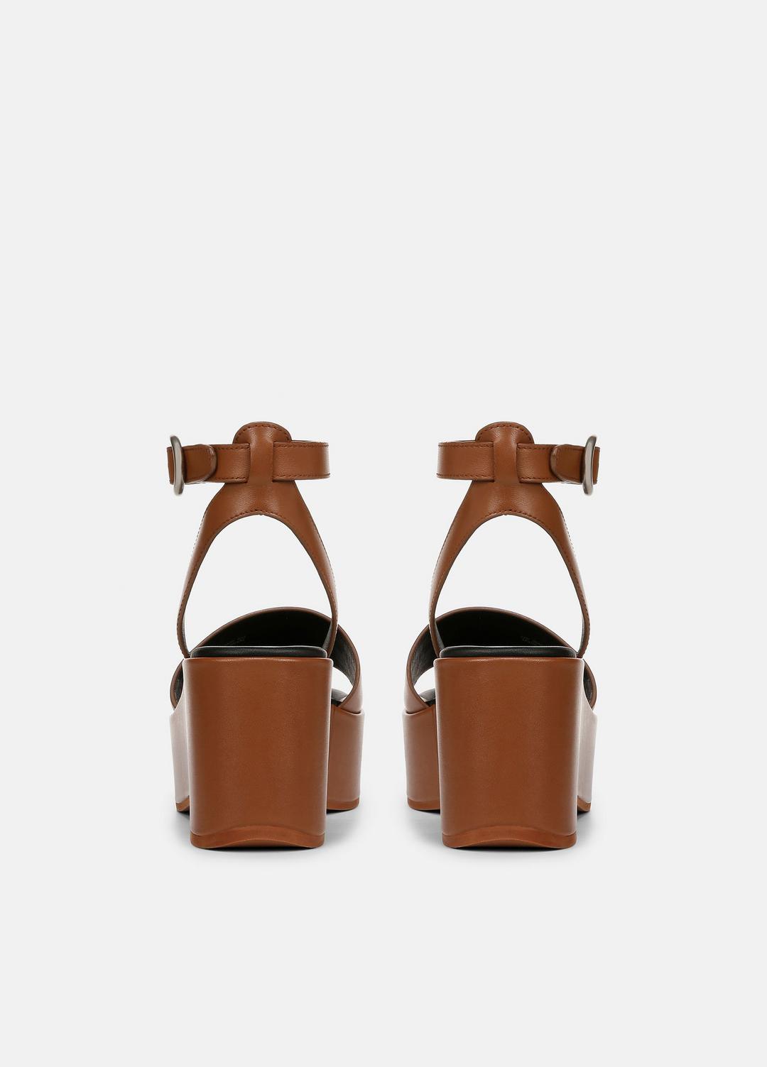 Phillipa Leather Platform Sandal in Shoes | VINCE Sale