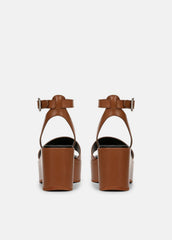 Phillipa Leather Platform Sandal in Shoes | VINCE Sale