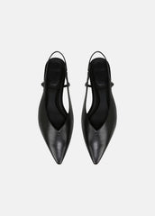 Ines Leather Slingback Flat in Shoes | VINCE Sale