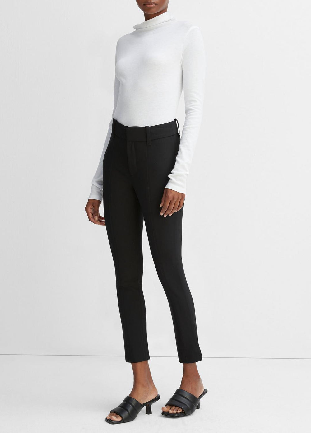 High Rise Cigarette Pant in Pants & Shorts | VINCE Sale
