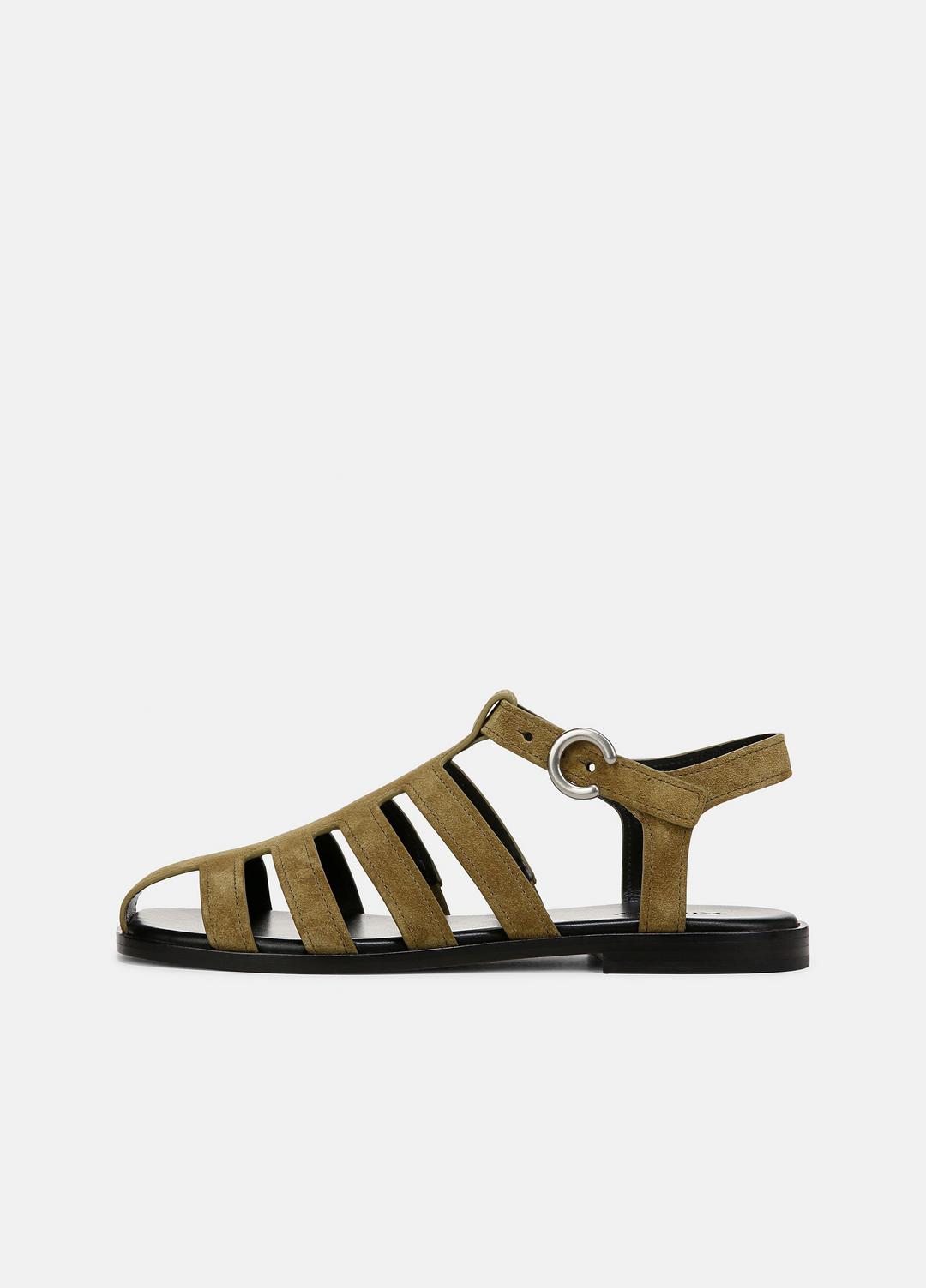 Melina Suede Fisherman Sandal in Shoes | VINCE Sale