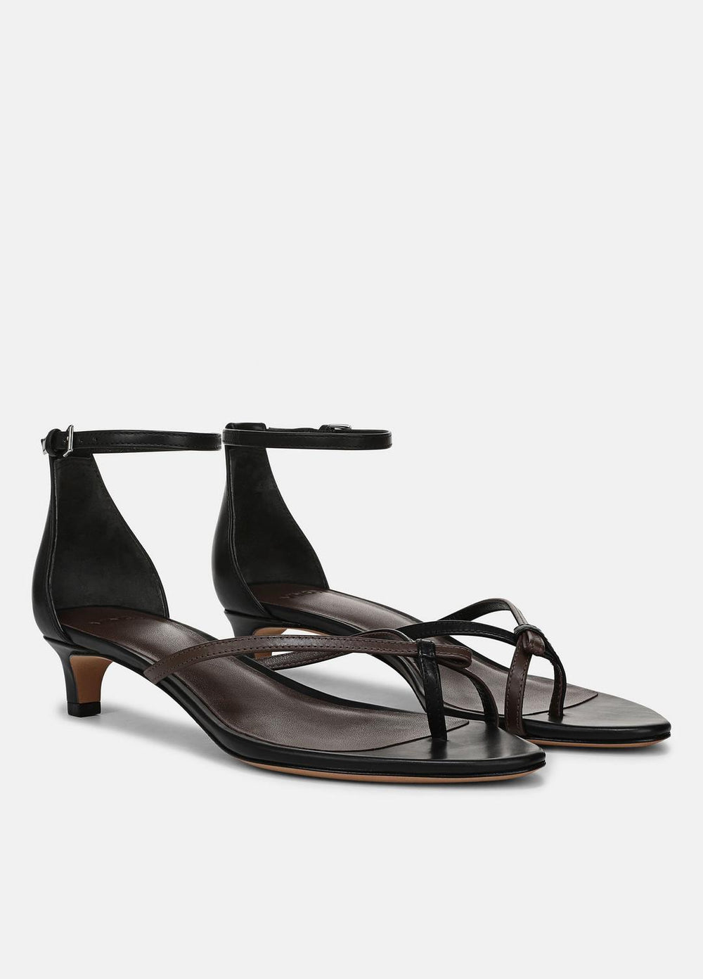 Siri Leather Heeled Sandal in Shoes | VINCE Sale