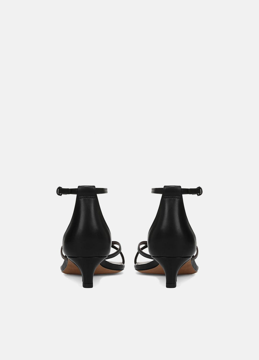 Siri Leather Heeled Sandal in Shoes | VINCE Sale