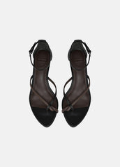 Siri Leather Heeled Sandal in Shoes | VINCE Sale