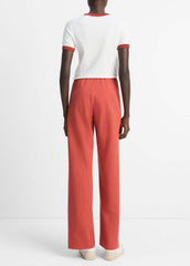Cotton-Blend High-Waist Bias Pant in Pants & Shorts | VINCE Sale