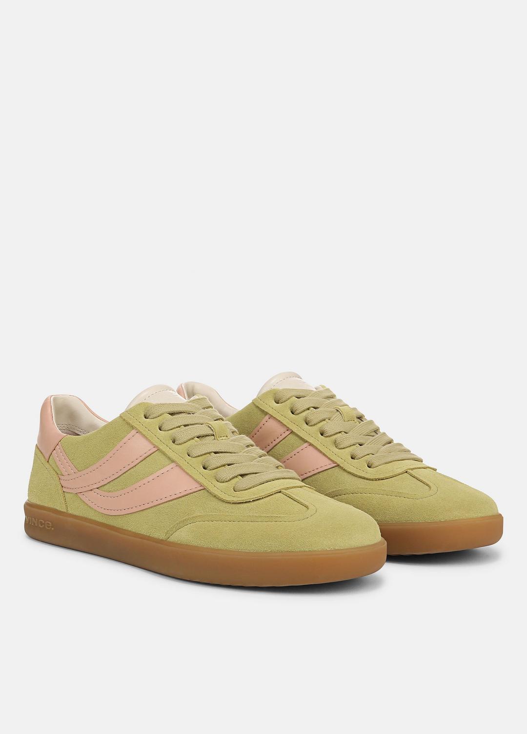 Oasis Suede & Leather Sneaker in Shoes | VINCE Sale