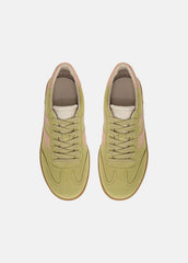 Oasis Suede & Leather Sneaker in Shoes | VINCE Sale